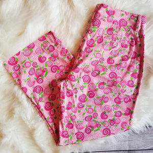 LILLY PULITZER Classic Lilly Pants Iced Pink RR